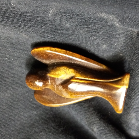 TIGEREYE GEMSTONE HEALING STONE.  gemstone angel - Picture 4 of 5